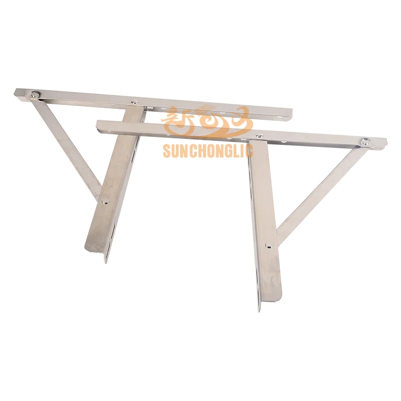 Sunchonglic 3P 2.6-2.75KG with card position SALA Support Window Stainless Steel Brackets Wall Mount Metal For Air Conditioning