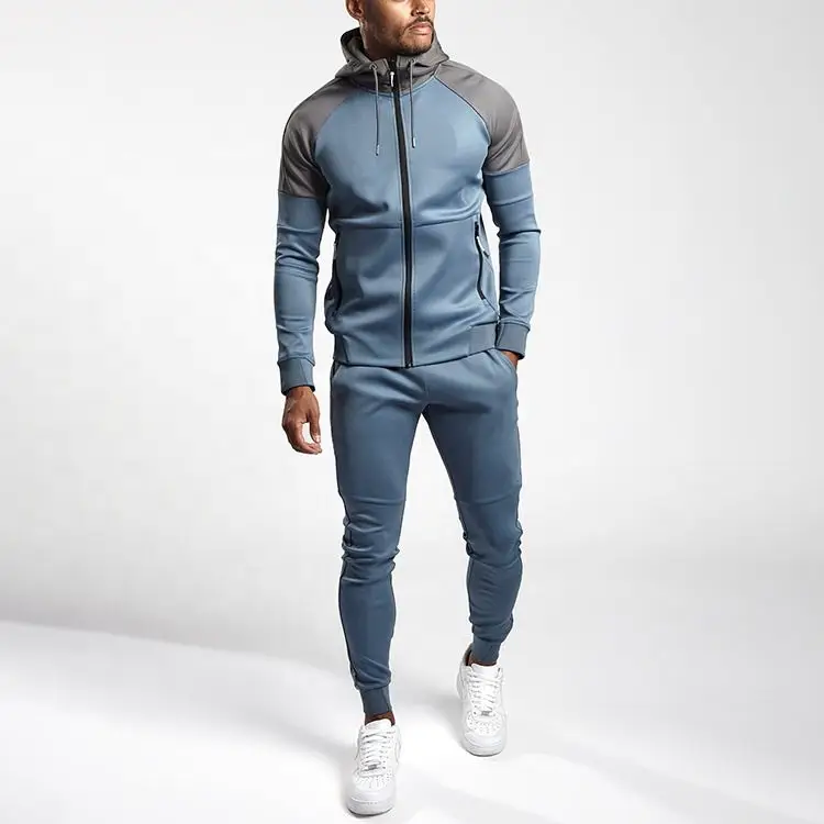 Толстовка с капюшоном на молнии заказ и спортивный костюм бега tech из флиса нефирменный в стиле пэчворк мужской цветными блоками