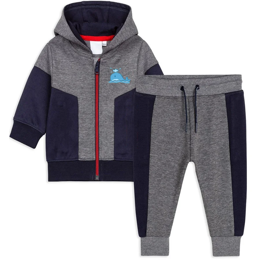 Wholesale Boys Girls Children Tracksuits Heavyweight Sweatsuit Sets Two Pieces Kids Track Suits