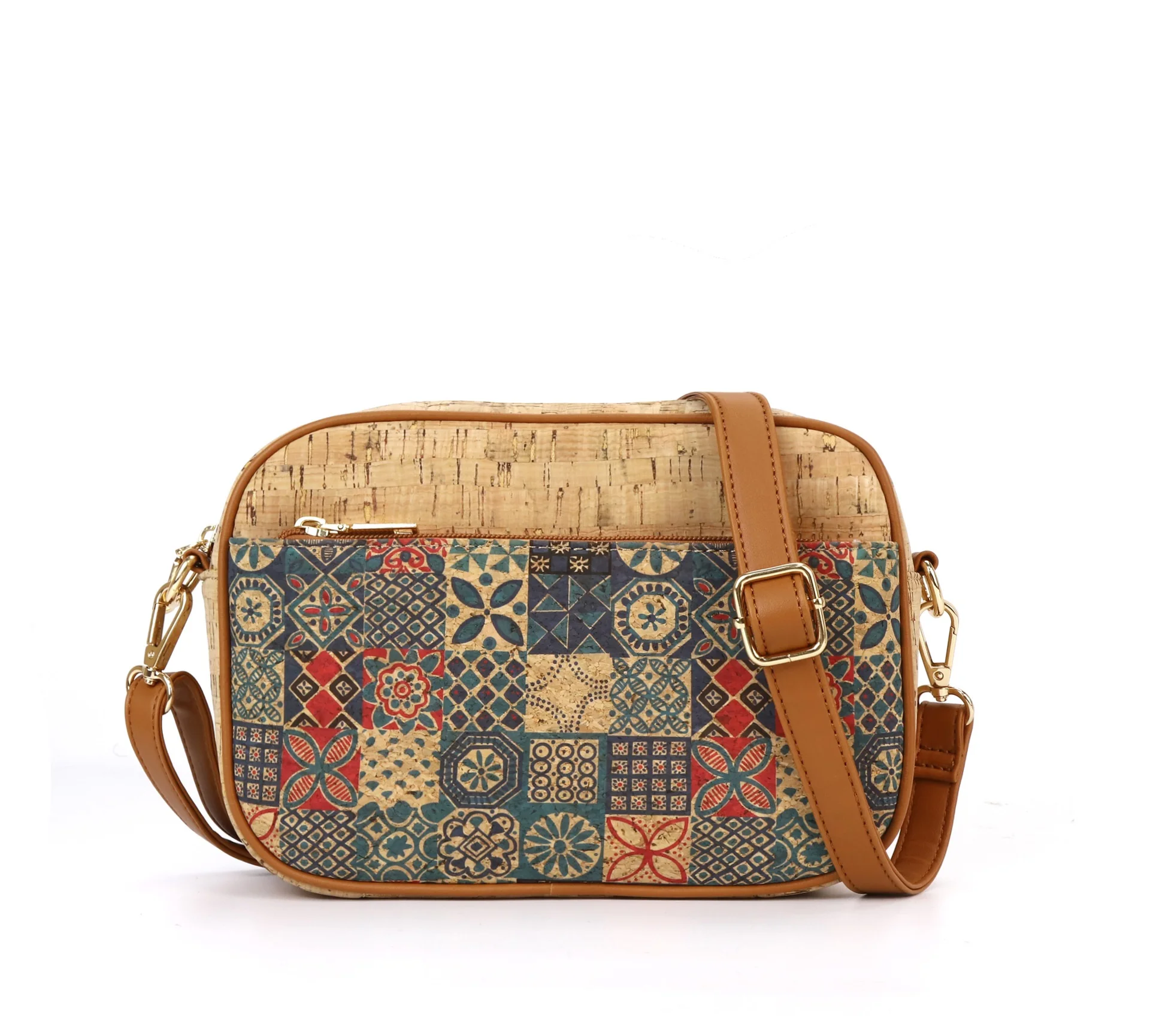 WS23 crossbody bag Chinese national wind characteristic shoulder bag Custom Design Ladies Purses Handbags Fashionable Cork