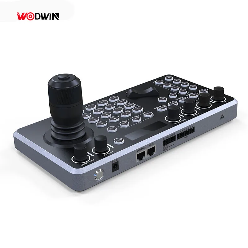 Professional POE IP Live Streaming Broadcast Camera Keyboard PTZ Controller For Conference Camera With Tally Light