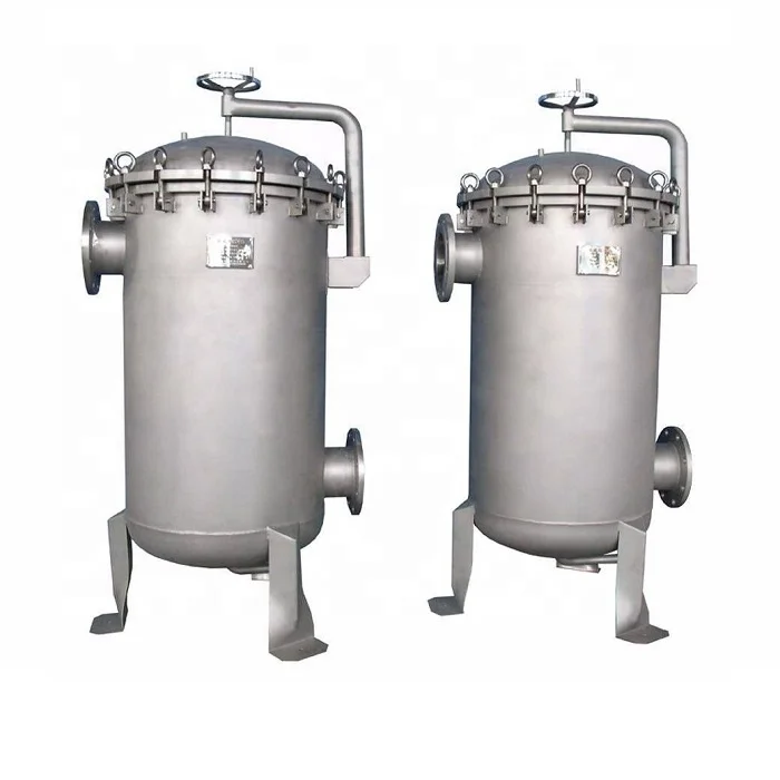 Industrial Filtration Equipment 304 316L Stainless Steel Seven Cartridges 10' Filter Housing for Distillery Wine/Whiskey/Beer