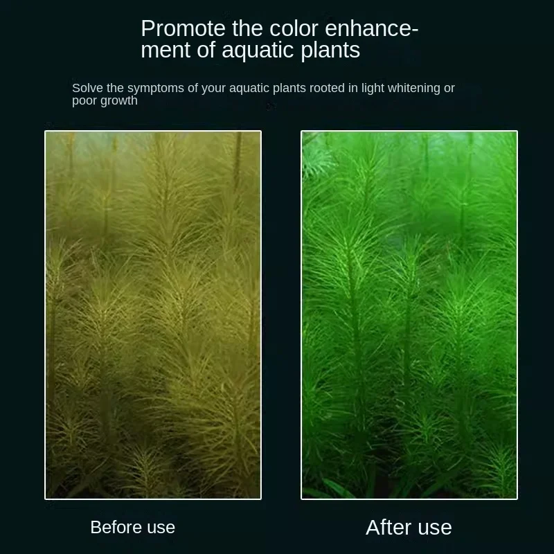 VOONLINE All-In-One Liquid Aquarium Fertilizer Plastic Aquatic Plant Supplement for Freshwater Aquarium Planting