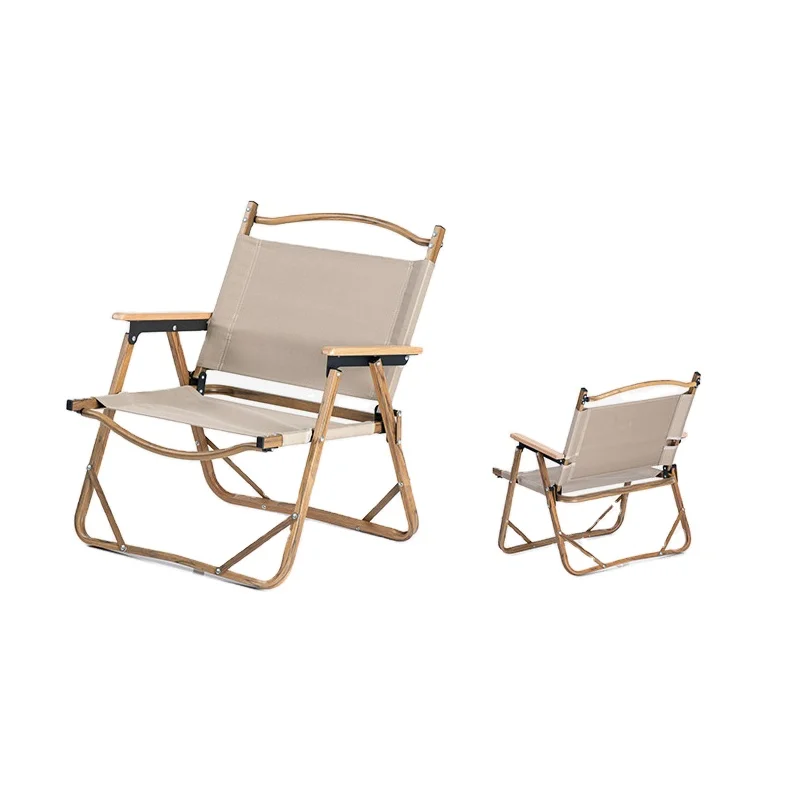 Outdoor Camping Furniture Lawn Beach Chair Portable Folding Camping Picnic Chair with Armrest