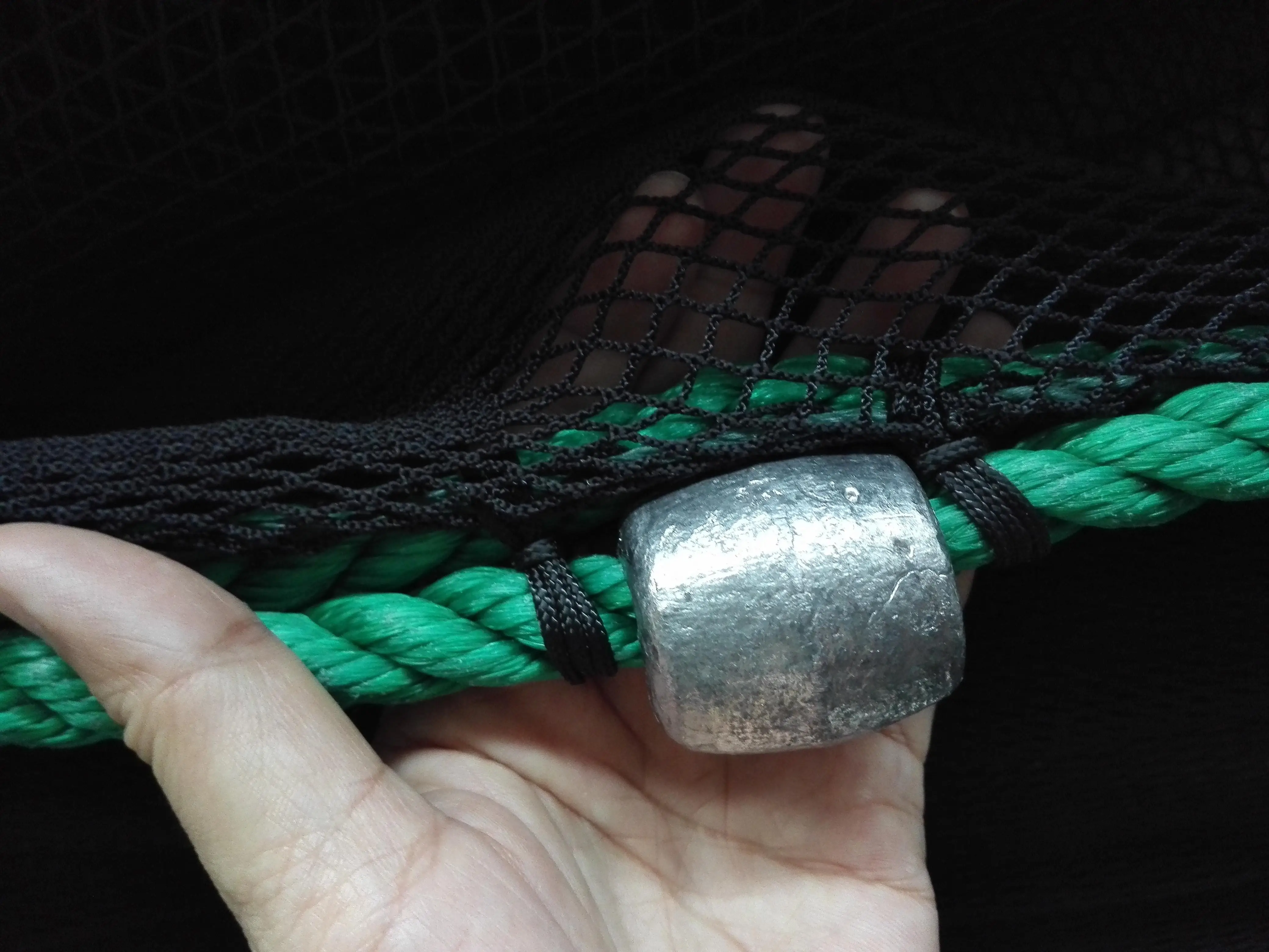 Anti-Jellyfish Net Barrier System 17 Meters X 4 Each Section HDPE Anti Jellyfish Diamond Mesh Type Fishing