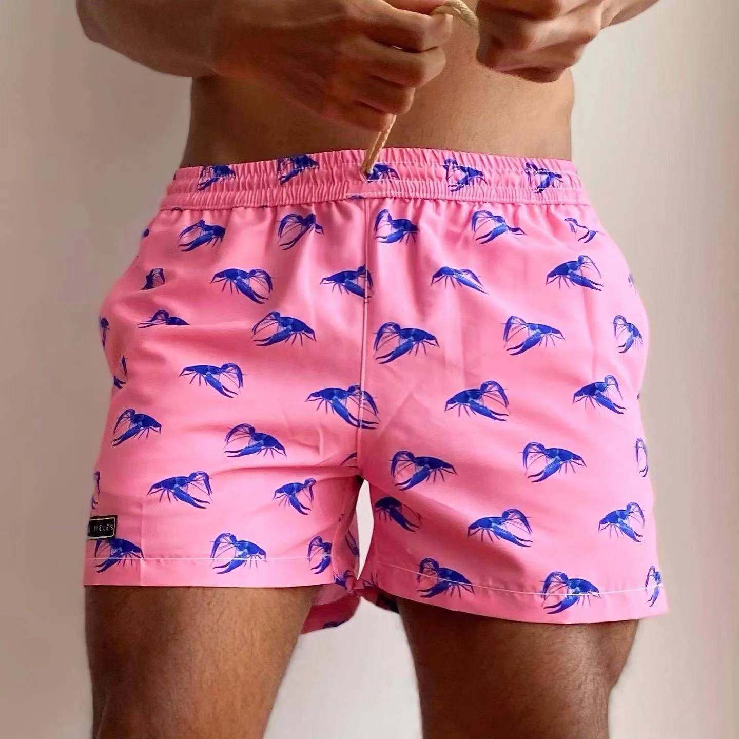 High quality custom Boardshorts 4 way stretch sublimation printed men beach shorts swim trunks for sale