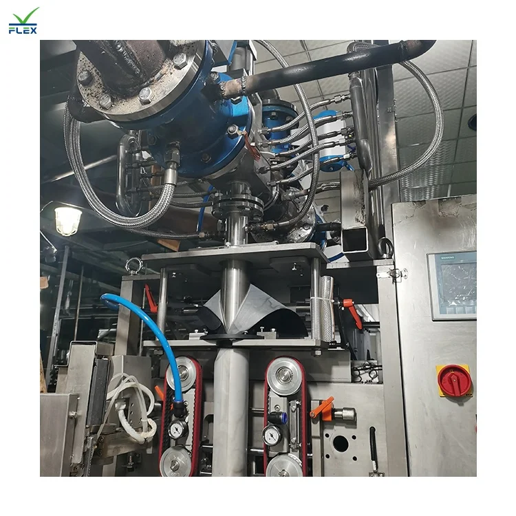 Stainless Steel High efficiently PSA Pillow Packaging Machine Hot Melt Glue Filling Machine