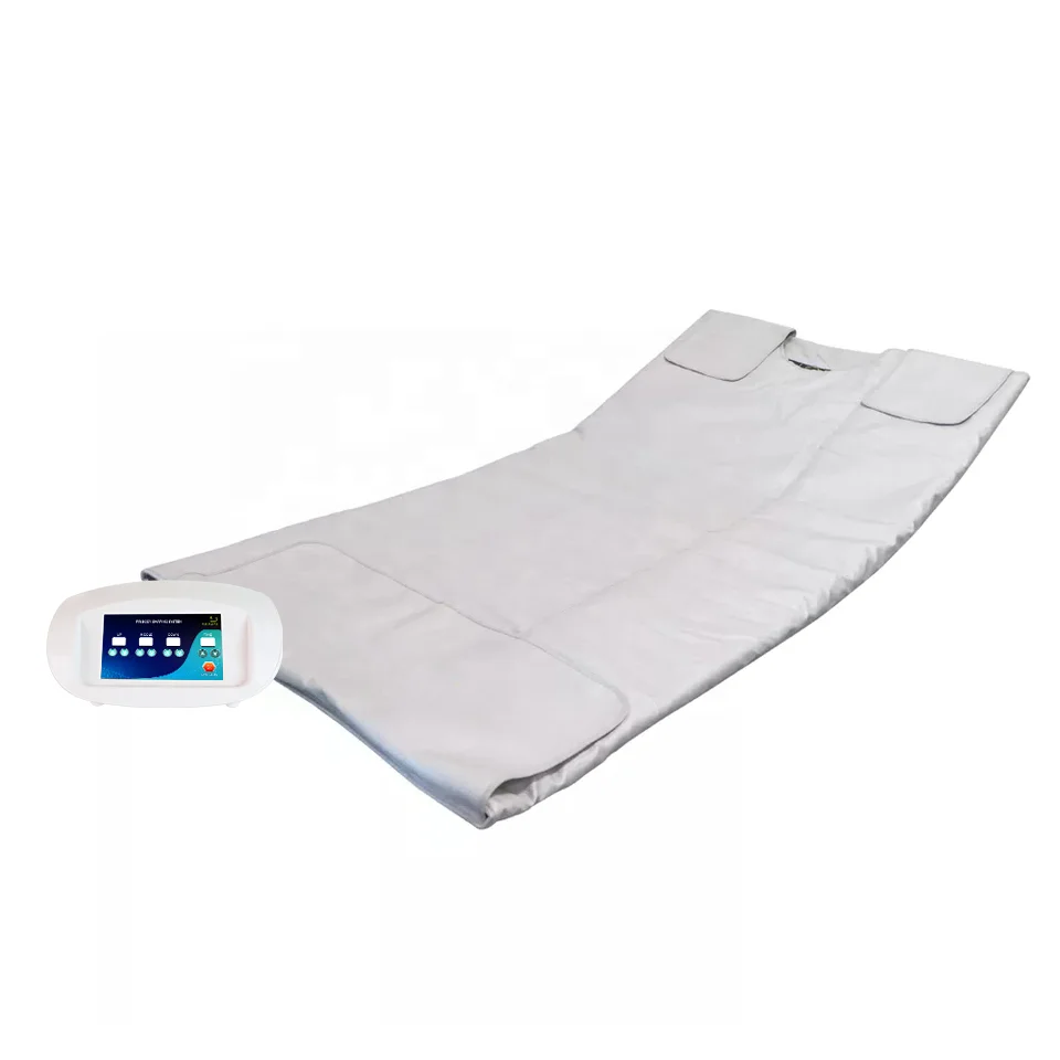 Hot Selling Sauna Blanket Ozone 3 Parts Far Infrared Fir Sauna Blanket Silver Body Red Light Therapy Device Sauna Machine