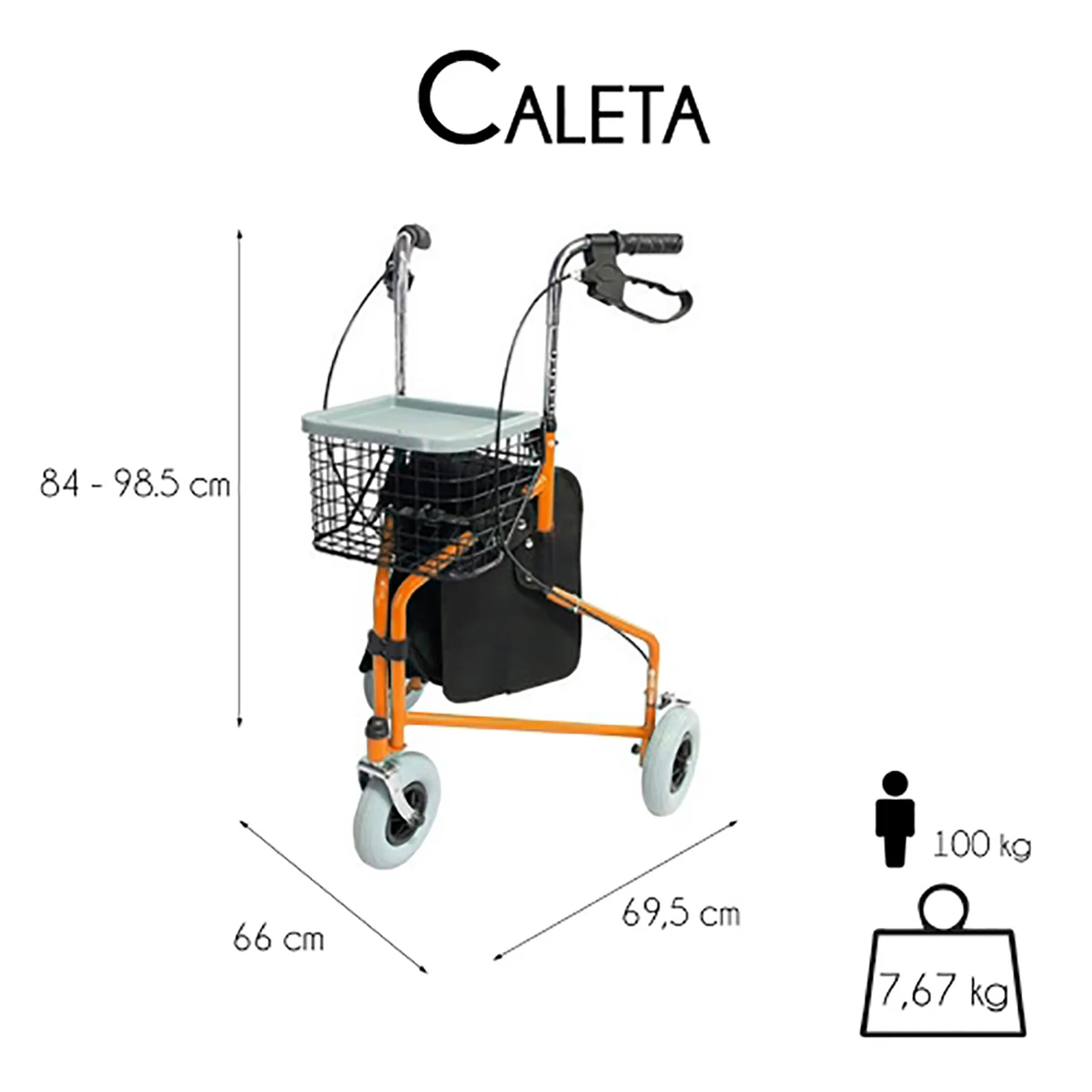 Factory Direct Excellent Wholesale Mobiclinic Brand 9.2Kg Gross Weight QA-00380/11-NR Walkers
