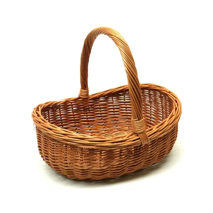 JY Eco friendly cheap customized basket of wicker empty wicker picnic baskets hamper Cheap Wicker Hamper Basket