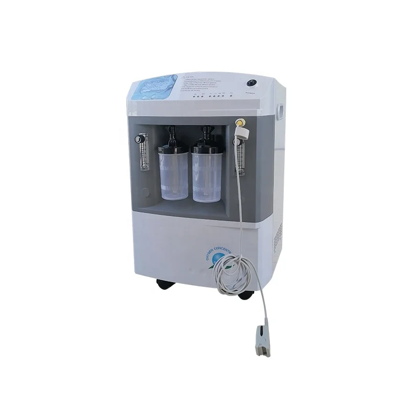 
Hot Sale 10LPM Medical Dual Flows Oxygen Concentrator 