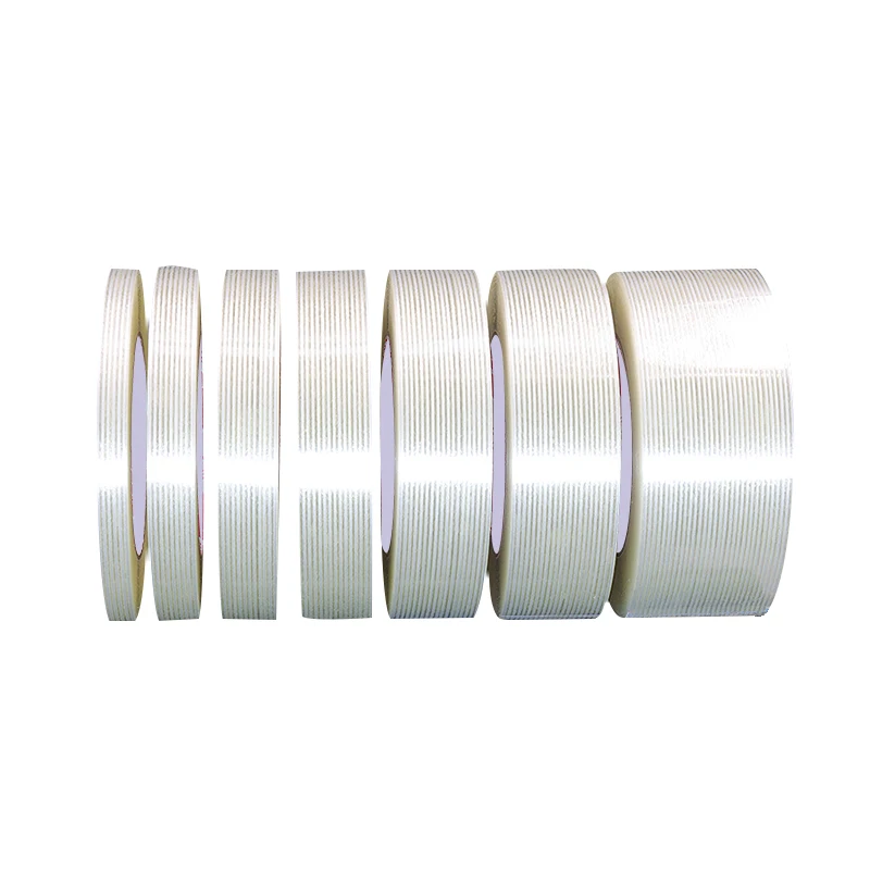 Strong Sticky Unidirectional Glass Fiber Hot-melt Self Adhesive Metal Coil End Tabbing Filament Join Binding Tape