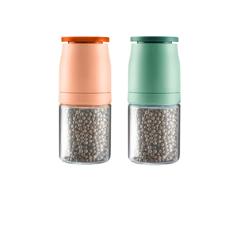 100ml Glass Spice Bottle Grinder Seasoning Salt Pepper Grinder Mill