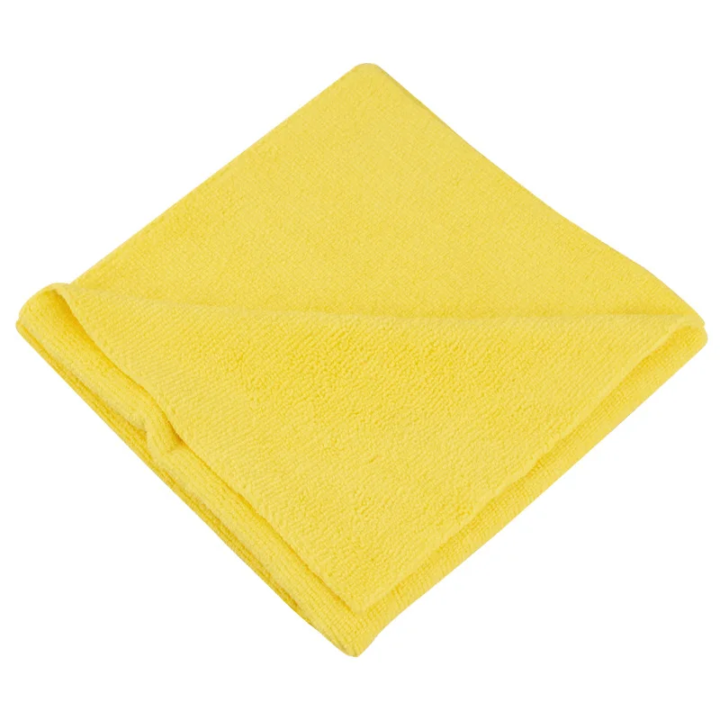 
China ultra-sonic cut edgeless cloth microfiber car cleaning cloth 