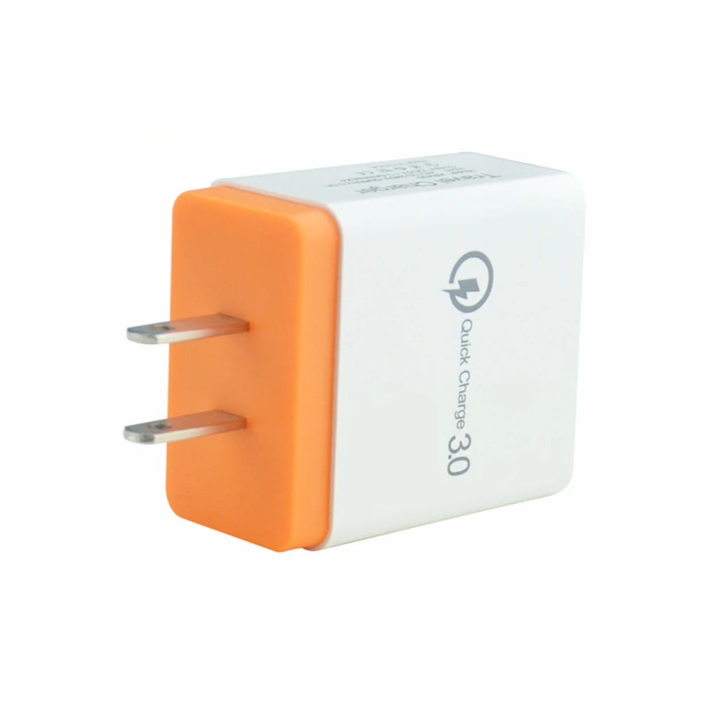 
SIPU Colorful EU US 4 Port USB Chargers Charging QC 3.0 Travel USB Wall Charger 