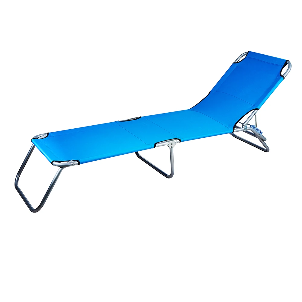 Durable fold-up cot YF-105D lightweight folding beach bed
