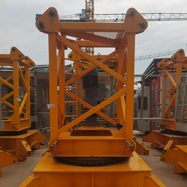 6 Ton New Lifting Machinery Flat-Top Tower Crane With 60m Lifting Hight