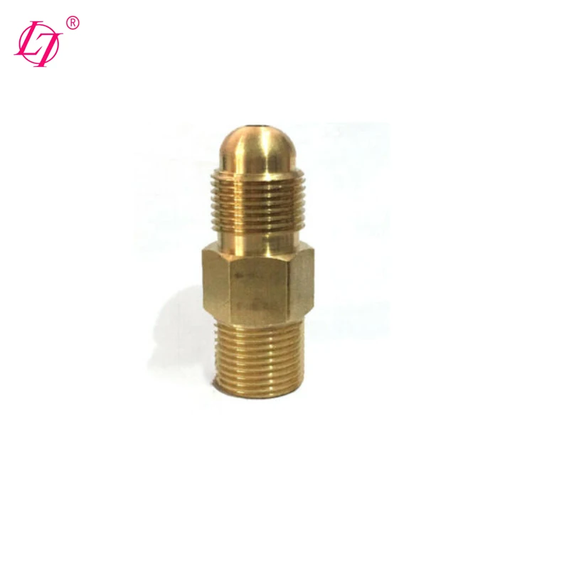 Argon CO2 adaptor regulator connector G5/8 double male thread gas cylinder conversion joints