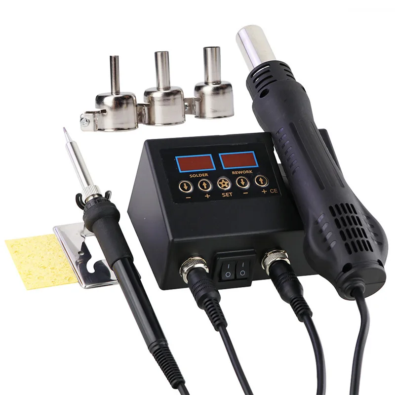 Hot Selling Digital Soldering Iron Station Temperature Control Soldering Station 952d Soldering Rework Station