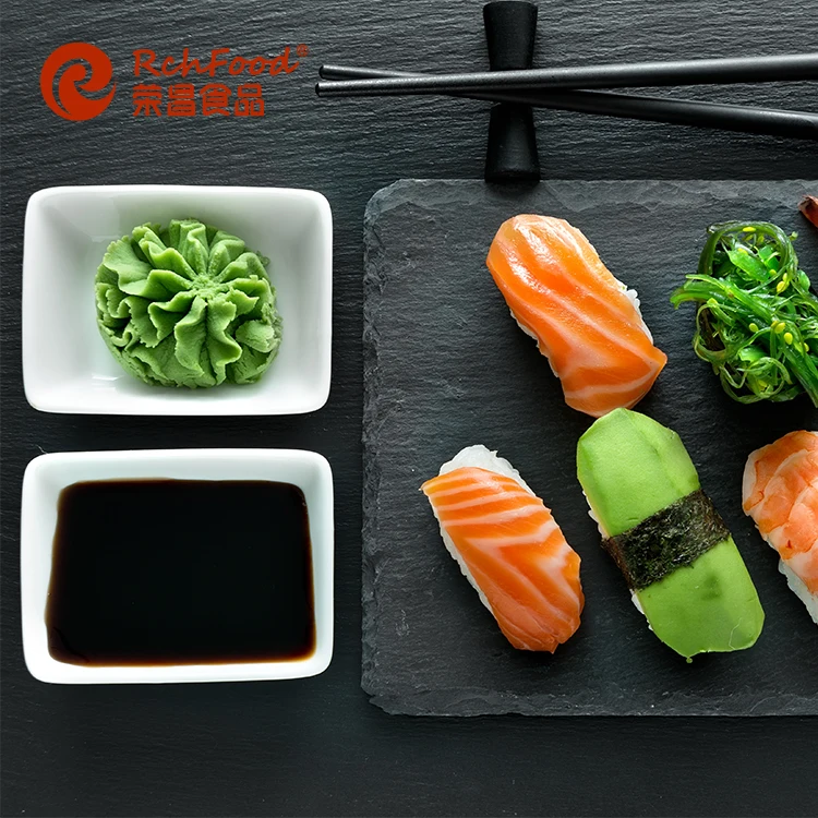 Halal Food Pickled Japanese Wasabi Powder Sushi Sauce