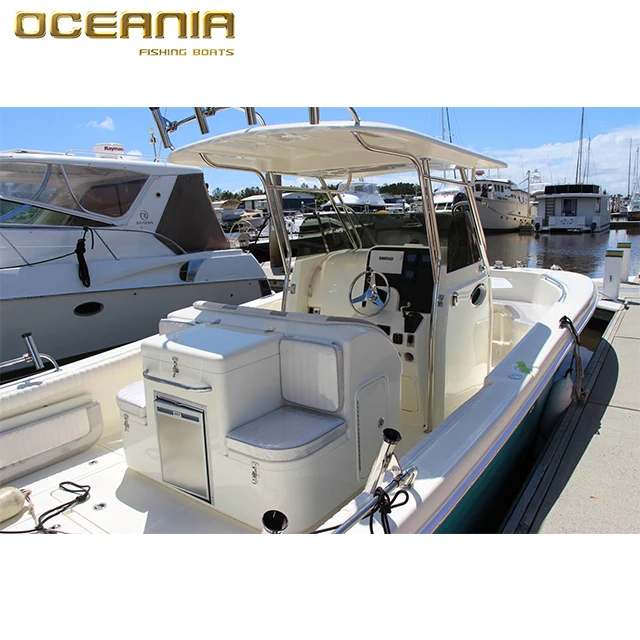 High-grade affordable 32 foot small fiberglass fishing boat made in china1