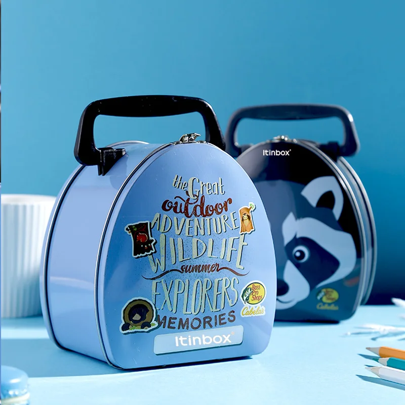  Металлический Ланч-бокс Человек-паук для детей с индивидуальной обработкой