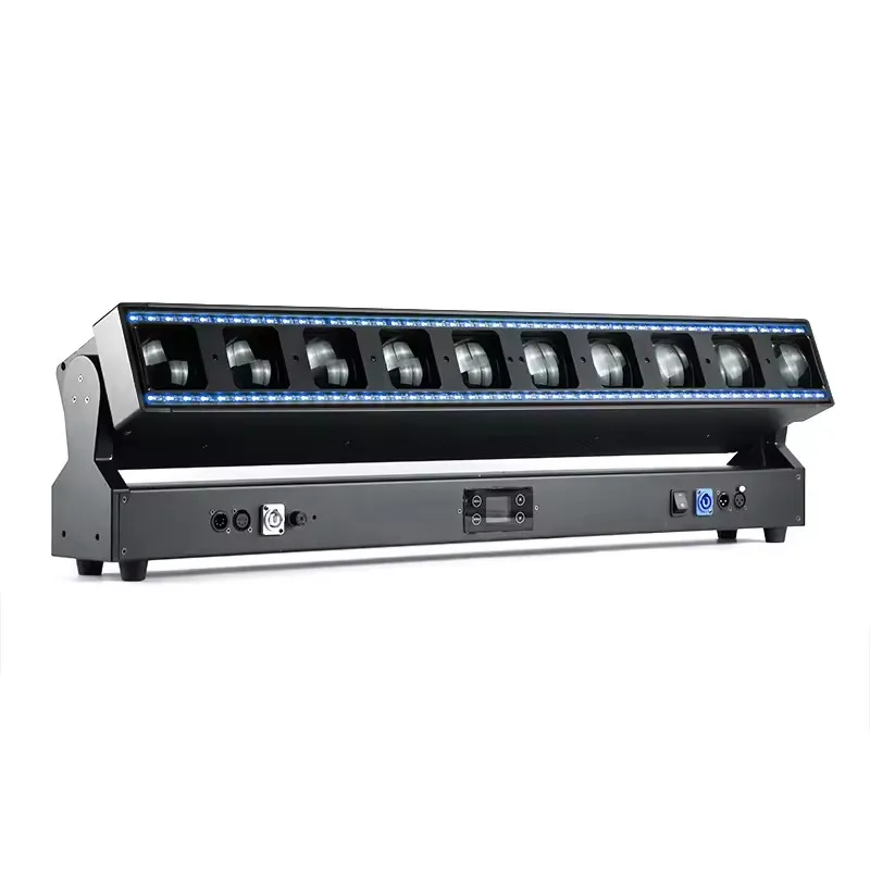 10x60w led pixel bar Hight brightness zoom 10x60w rgbw 4in1 LED Pixel Control Strobe bar moving head with RGB 3in1 effect light