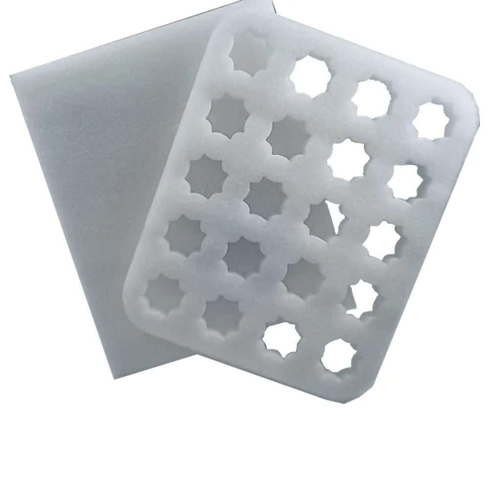 Custom Materials Packing EPE Foam for Small/Bird/quail/pigeon Eggs Packaging with 42 Holes Pallet Buffer Egg Storage Box