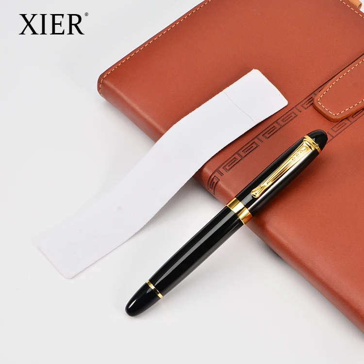 Factory Wholesale Luxury Metal Ballpoint Pens and Gift box luxury pens set Stationery Office school supplies roller pen 0 5mm