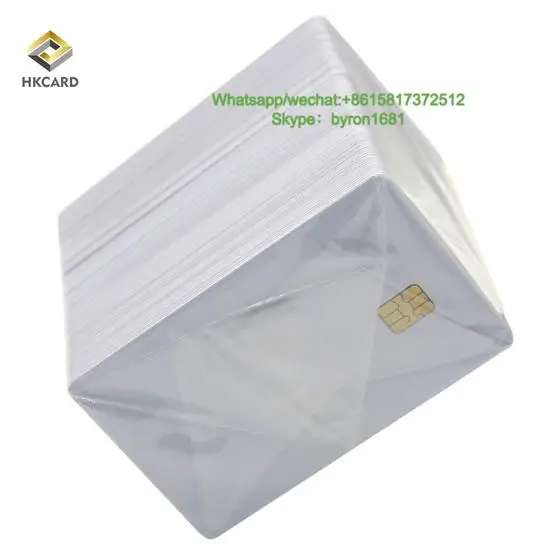 Customized logo printing 32kb  Gas Cards contact IC card