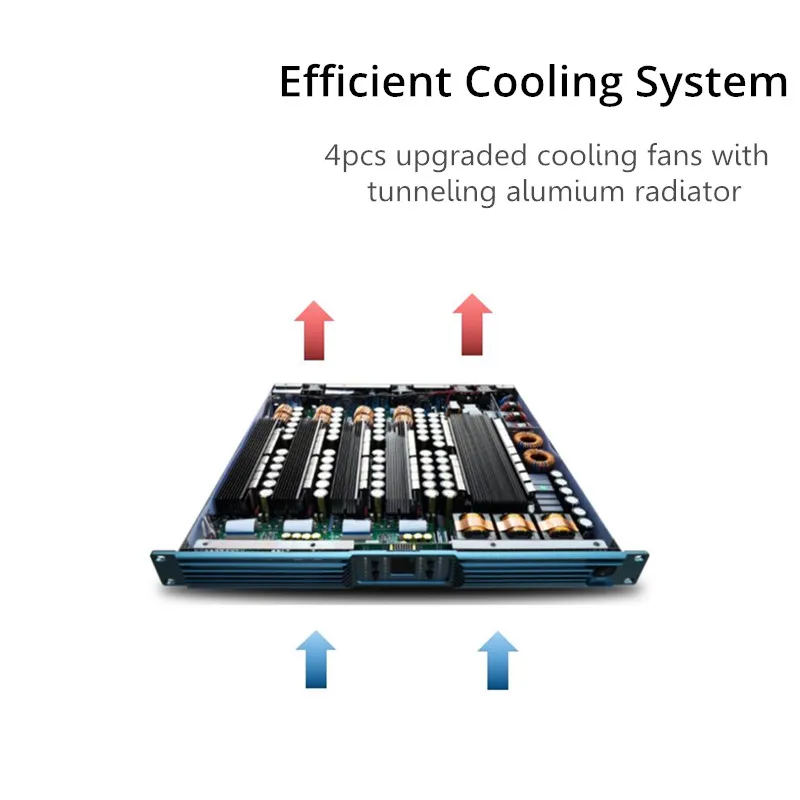 Morin 1300watt 4 channel class d amplifier pa line array audio power amplifier