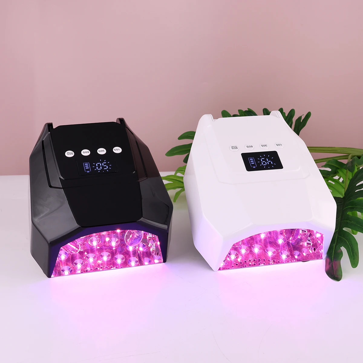 2024 New Arrival Professional 98W Cordless LED Nail Lamp Portable UV Lamp Dryer for Salon Manicure Home Use