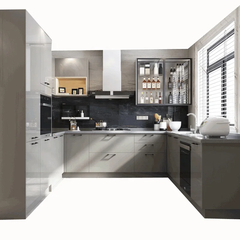 
2020 Unique Customized Kitchen Cabinet For sale High end Dining Furniture 