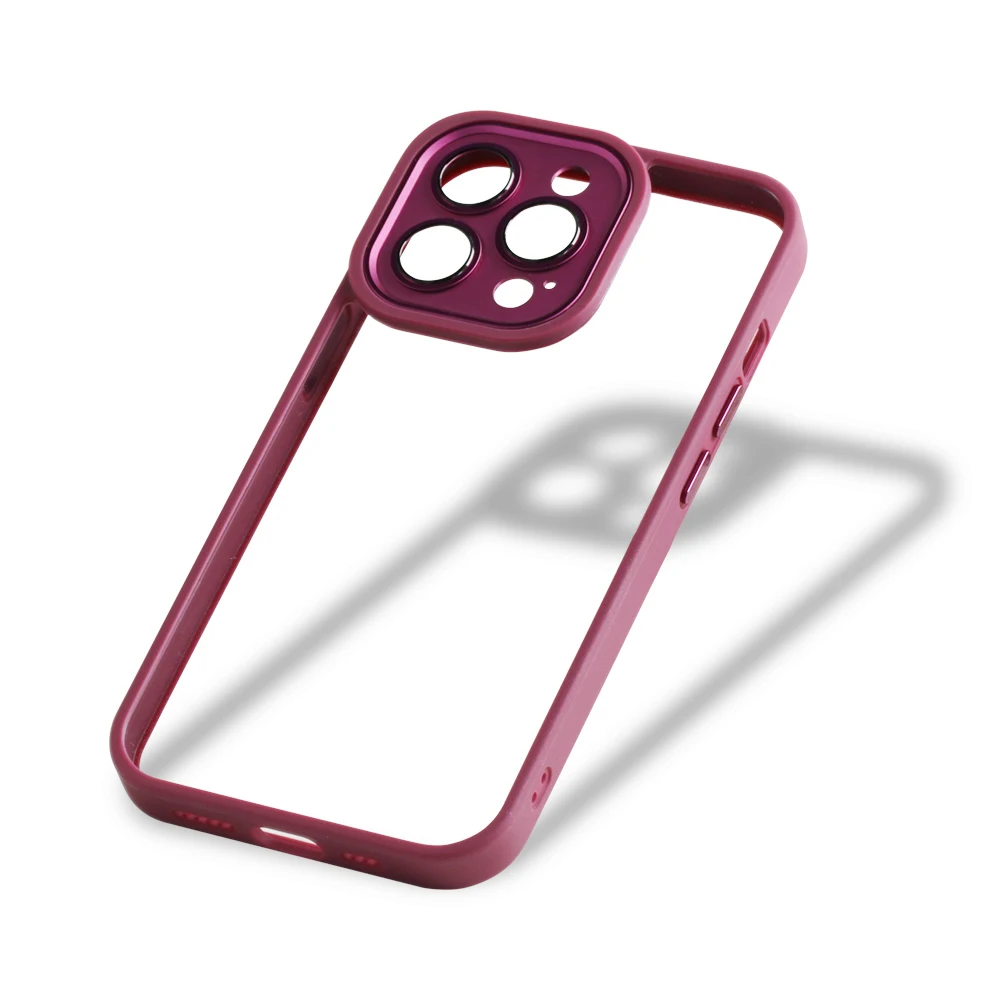 Transparent fall prevention phone case for phone 13 12 11 Pro Max Mini Mobile Phone Shell