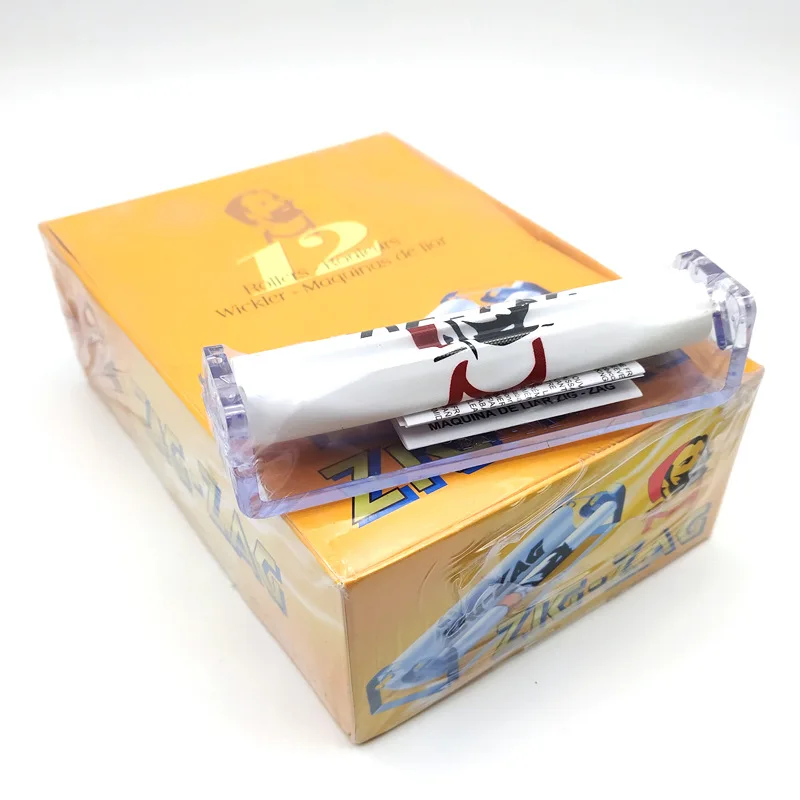 Новинка 2021, пластиковая машинка для изготовления сигарет, 110 мм, акриловая ручная портативная машинка для наполнения сигарет, Прямая продажа от производителя