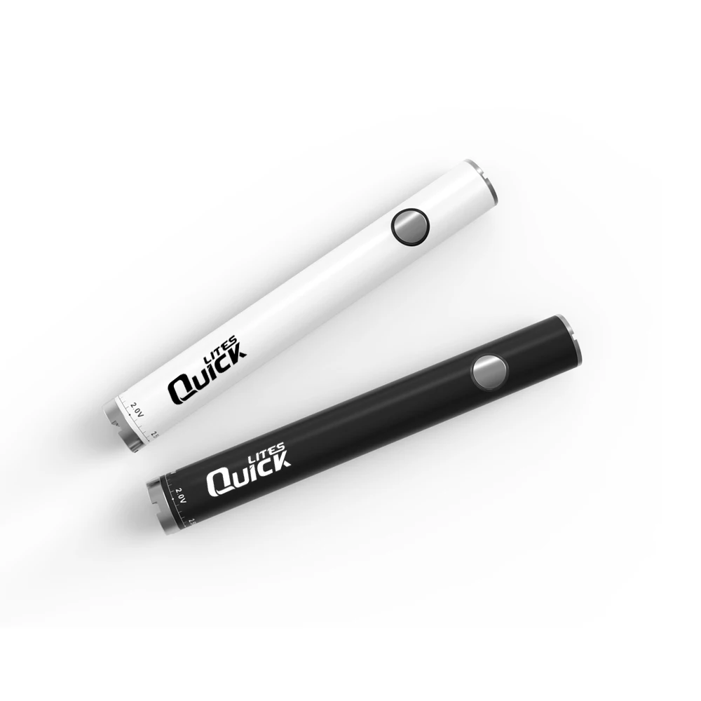  QuickLites 400mAh CBD аккумуляторная батарея предварительного нагрева с поворотным