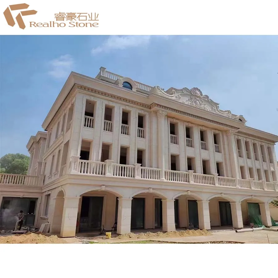 Factory Price Moleanos Gascogne Porto Beige Limestone Moca Cream Limestone For Wall Decoration