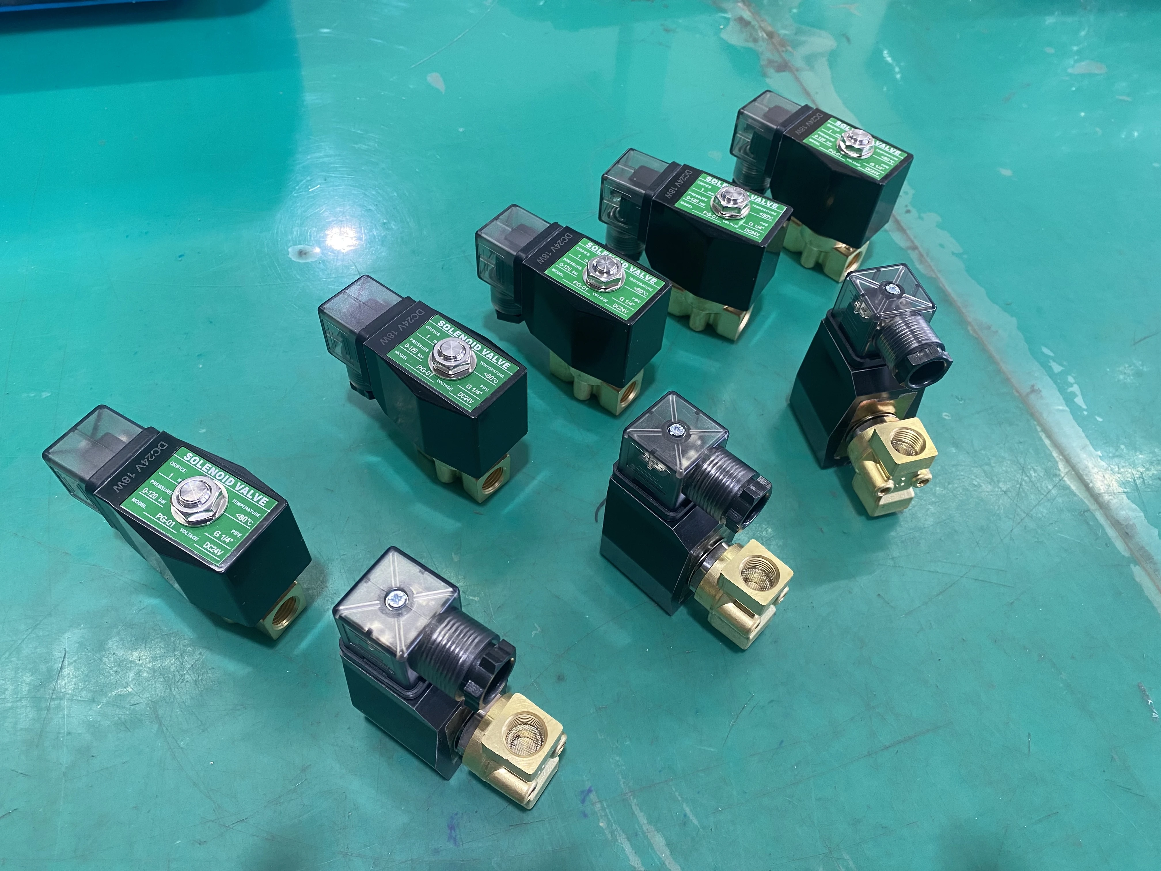 Custom 35bar 50bar 90bar 100bar 120bar 200bar brass stainless 2/2 way compressor solenoid valve high pressure electric valve