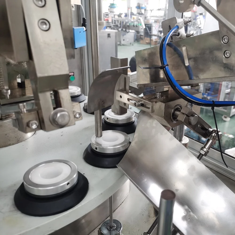 Automatic Aluminum Tube Cosmetic Hair Dye Super Glue Filling and Sealing Machine