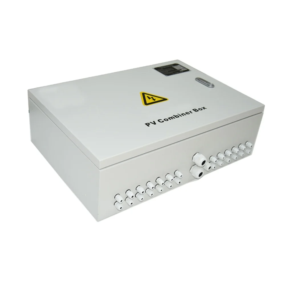 PV Array Combiner Box For Off/On Grid Solar Power System4-24strings
