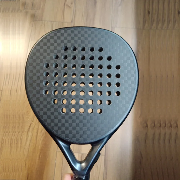Professional Padel Manufacturer Custom Design Logo 3K 12K 18K Carbon Padel Tennis Rackets