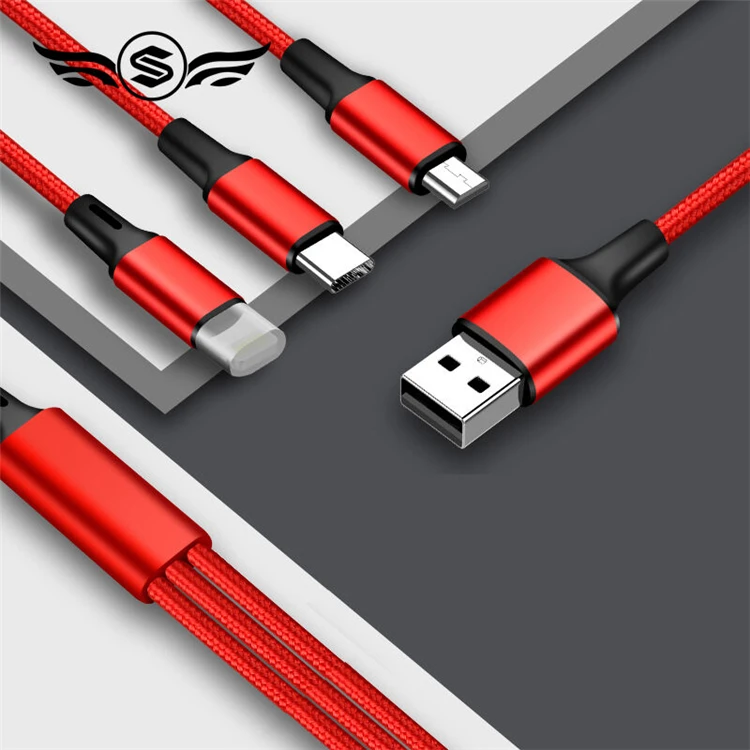 
High Quality Wholesale Aluminum alloy Fast charge cable 