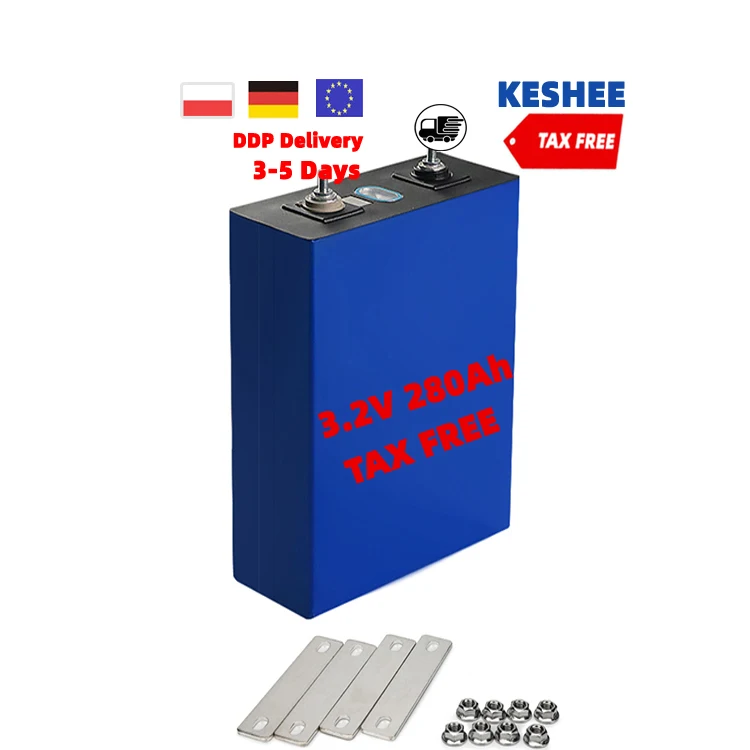 KESHEE Grade A Eu Warehouse  Lifepo4-Eu-Aktie 3.2V Cell Energy Battery 280Ah  Energy Cell 3.2V 280Ah Lifepo4 Lithium Iron