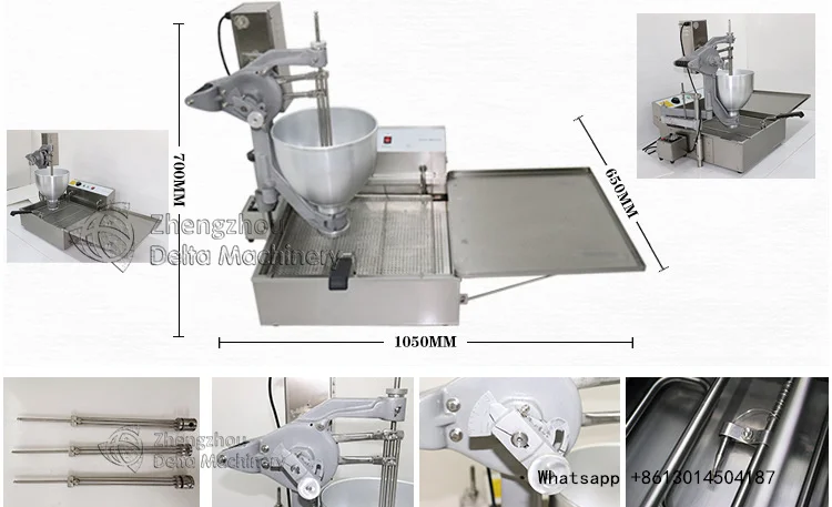 New Style Automatic Donut Rolling Cutter Machine Cutting Multi-Shape Ring Doughnut Making Machine For Sale
