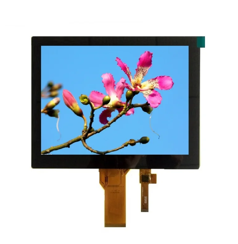 8 inch tft color lcd display screen middle size 1024*768 lvds interface with capacitive touch lcd