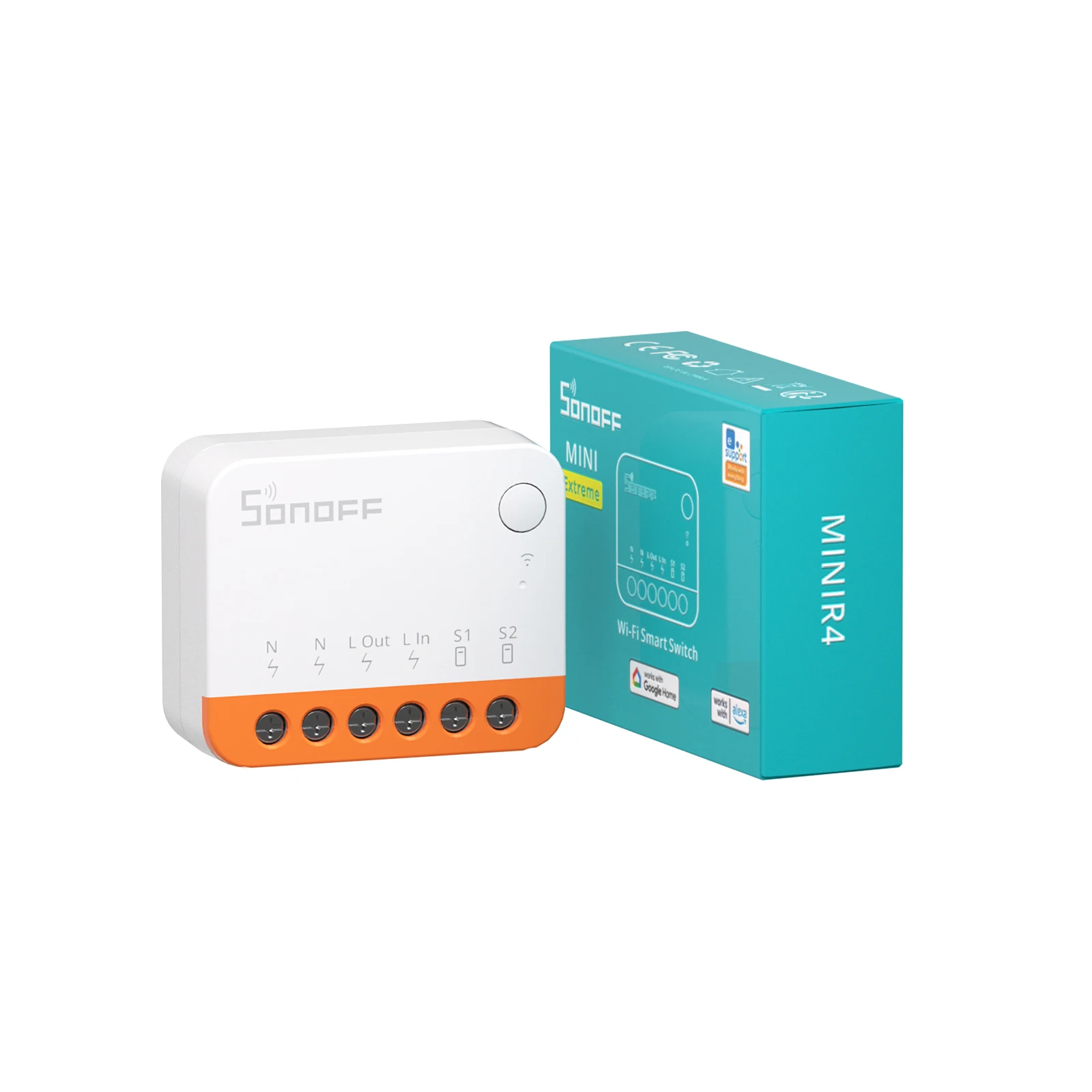 Super Tiny Size Sonoff Mini Extreme Minir4 Ewelink-Remote Signal Control Wi-Fi Smart Switch