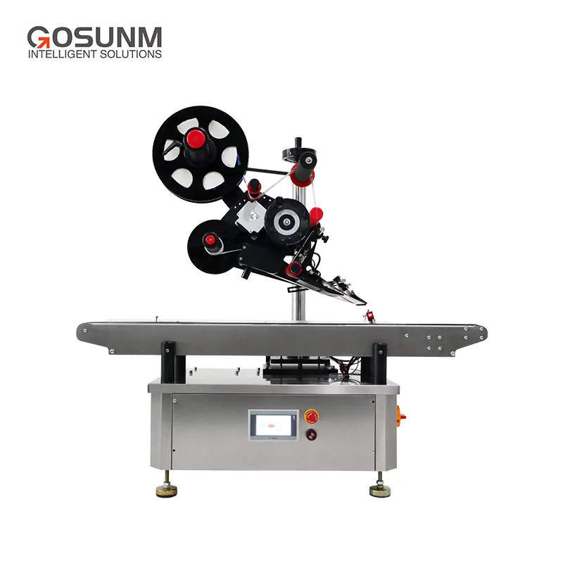 Mini Desktop Labeling Machine Automatic Flat