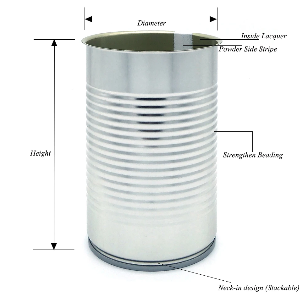 
empty food tin can 