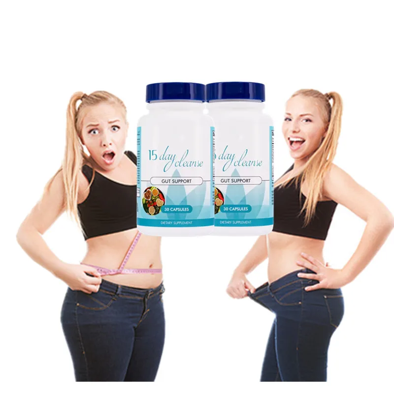 The Popularly Tiktok 15 day cleanse and colon support capsules weight of loss days gut