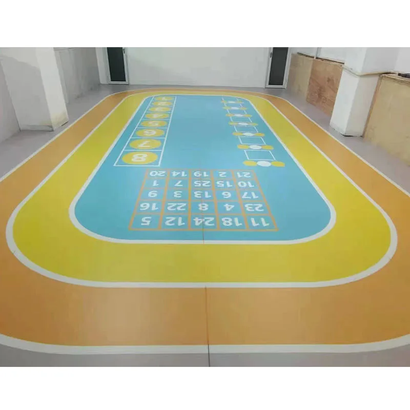 2mm - 8mm 3D custom printed flooring Pvc Floor Print Self Waterproof Modern Flooring Indoor 3D printed Custom mats